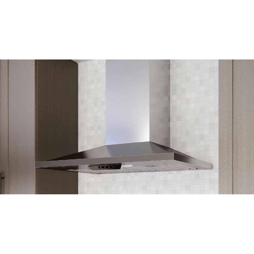 Berkshire Hoods Custom Hood Series 30 Inch Wall Hood in Stainless Steel, , large