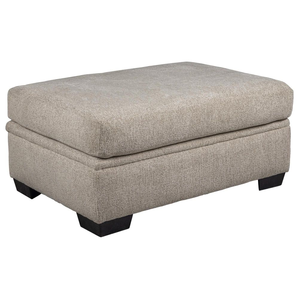 Northwestern Wayne Ottoman in Sand, , large