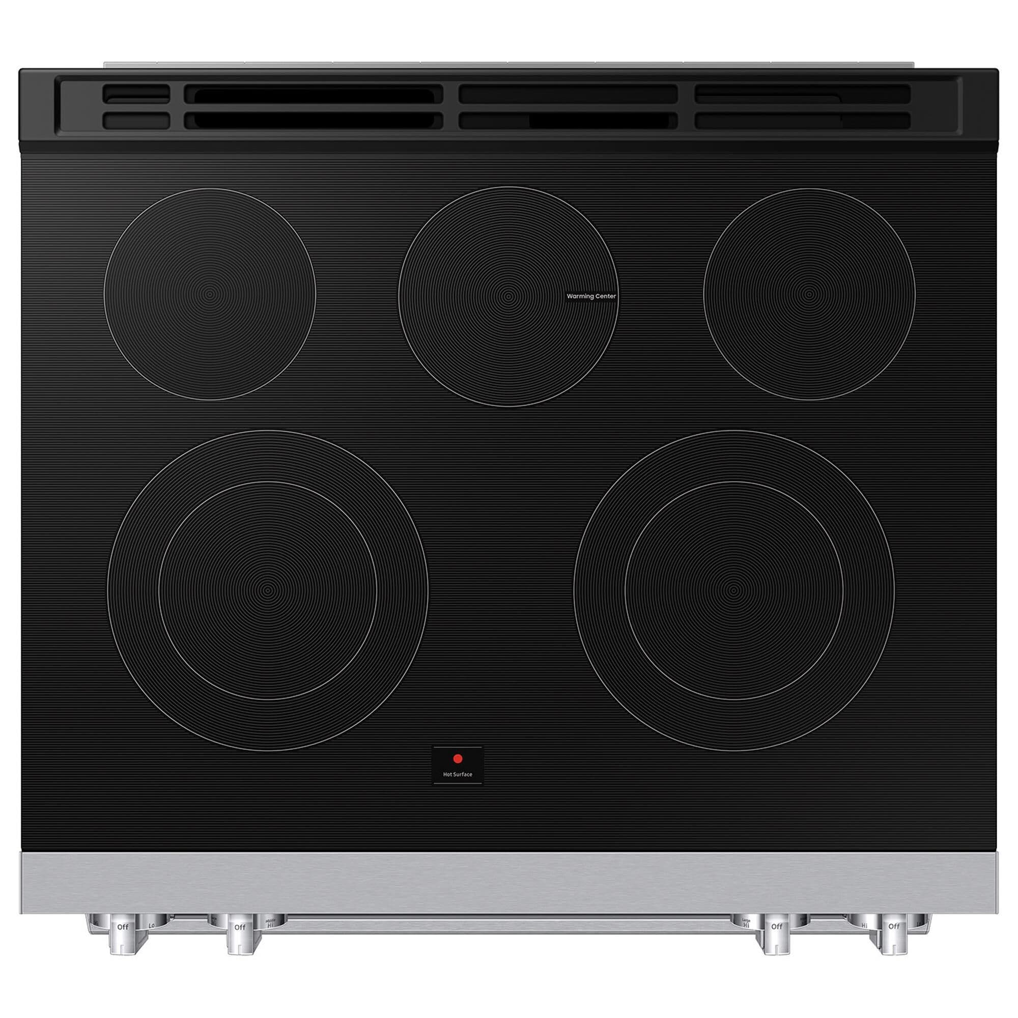 Samsung Bespoke 6.3 Cu. Ft. Smart Slide-In Electric Range with No