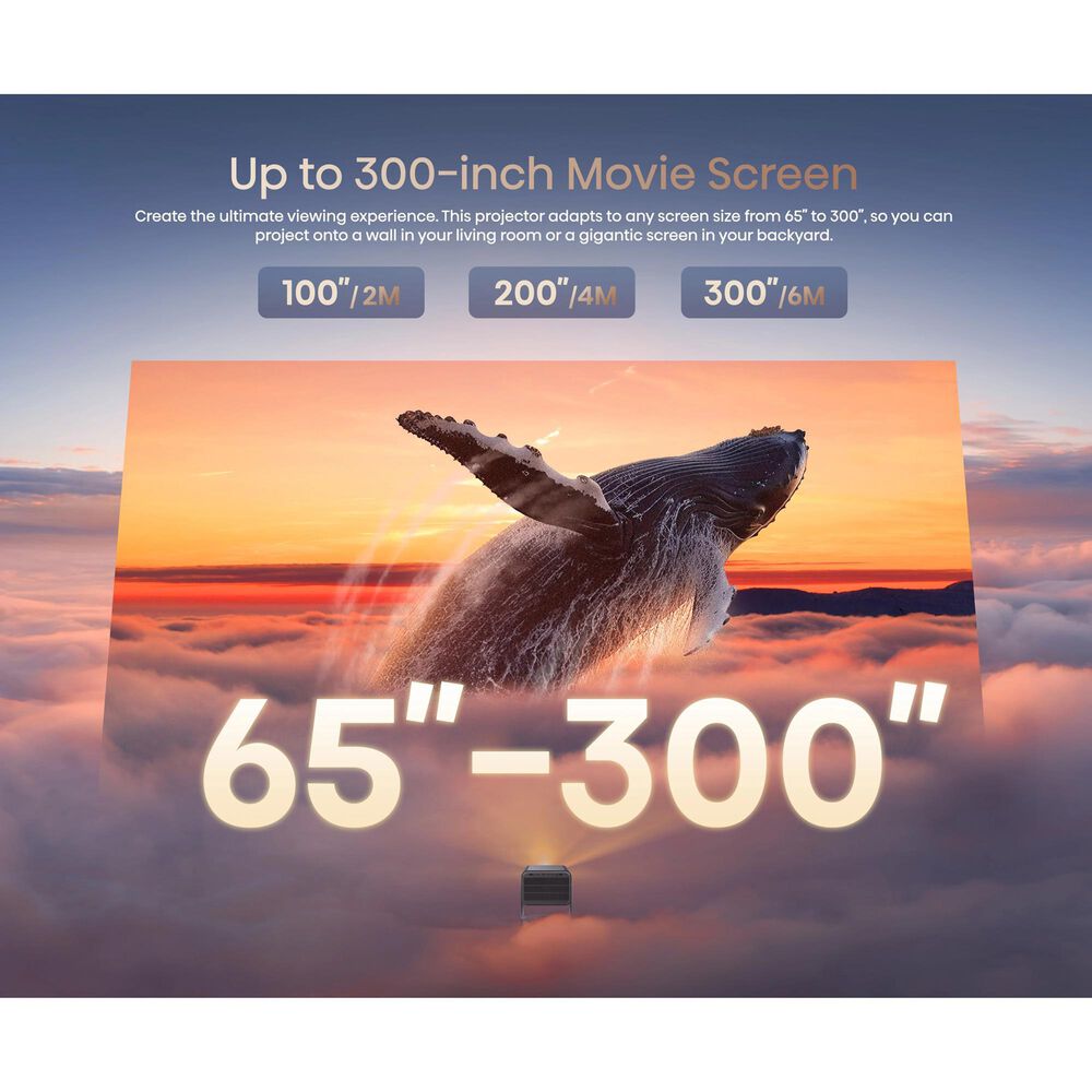 Hisense C2 Pro Triple Laser Smart Mini Projector in Silver, , large