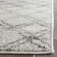 Safavieh Adirondack ADR105P-3 3" x 5" Silver/Charcoal Area Rug, , large