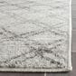 Safavieh Adirondack ADR105P-3 3" x 5" Silver/Charcoal Area Rug, , large