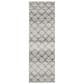 Safavieh Adirondack ADR105P-212 2"6" x 12" Silver/Charcoal Runner, , large