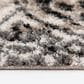 Central Oriental Tulsa Ledyard 5" x 7"3" White Sand and Nickel Area Rug, , large
