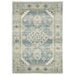 Oriental Weavers Branson 7"10" x 10" Blue and Beige Area Rug, , large