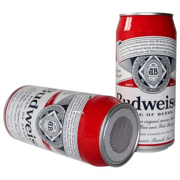 Budweiser Bluetooth Tallboy Can Speaker in Red, , large