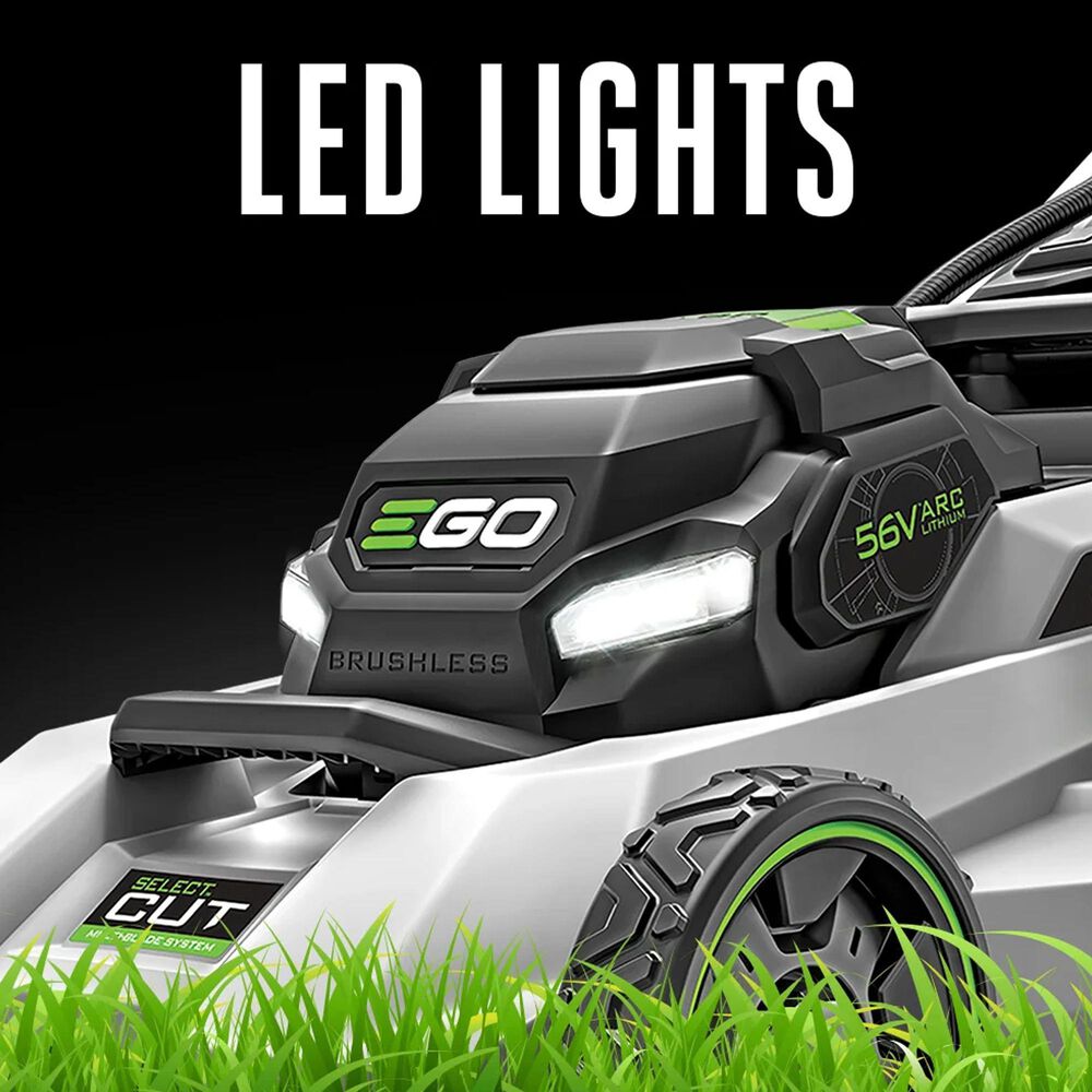 EGO Power+ 21" Select Cut Self Propelled Lawn Mower, includes 7.5ah Battery, Rapid Charger and POWER+ 5.0 Amp Hour Battery with Fuel Gauge, , large