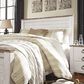 Signature Design by Ashley Willowton 3-Piece Queen Bedroom Set in Whitewash, , large