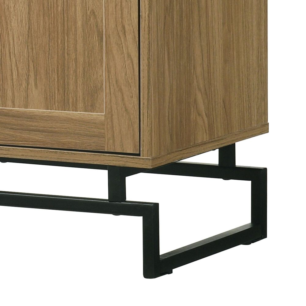 Everly Living Regna 60" TV Stand in Brown, , large