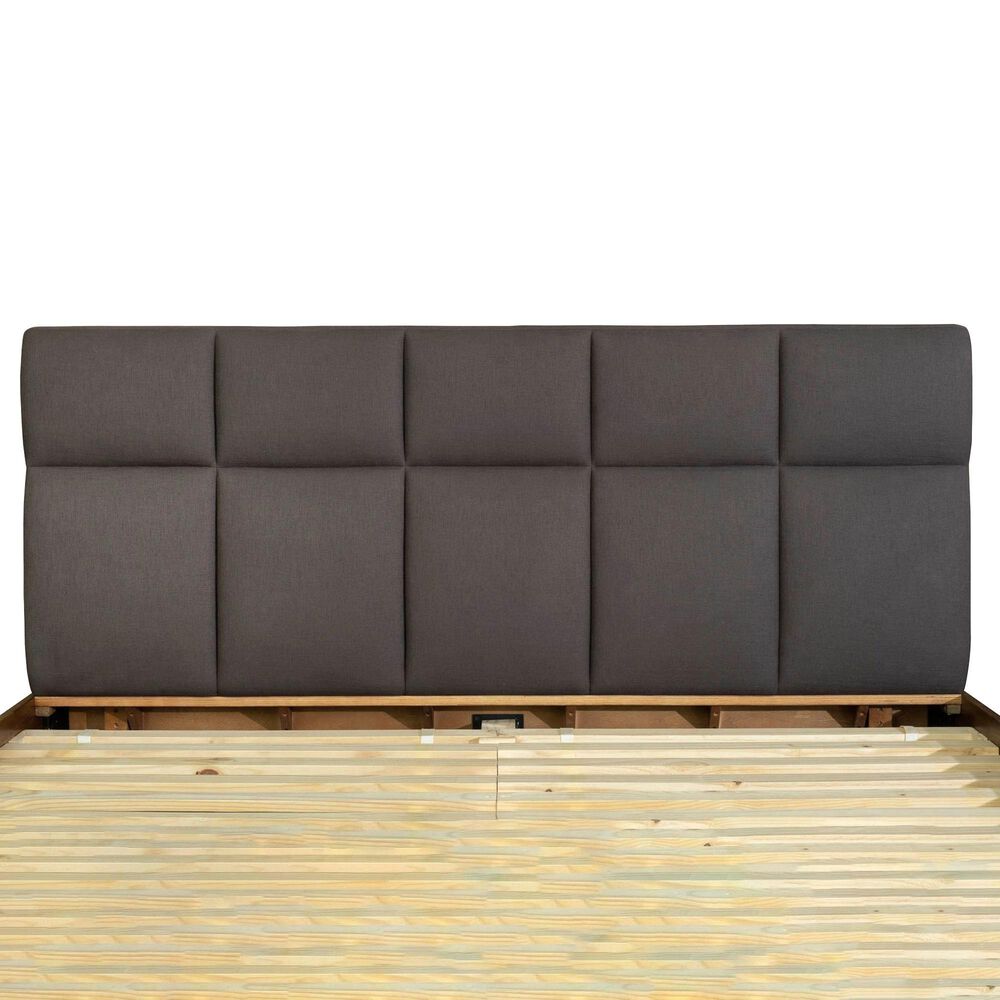 Lh Imports Remix Queen Bed in Brown, , large