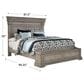 Chapel Hill Madison Ridge King Storage Bed in Bluff Gray, , large