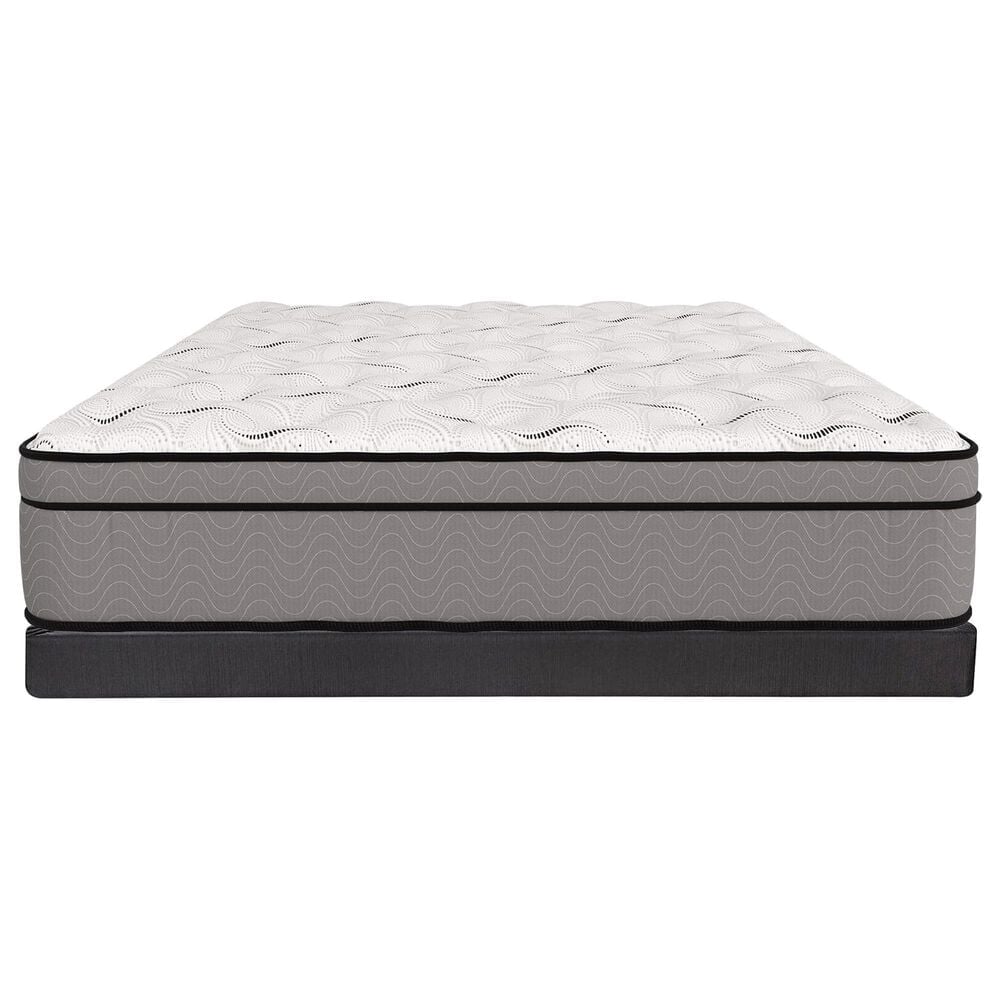 Southerland Lily Plush Euro Top Twin Mattress with Low Profile Box Spring, , large