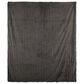Timberlake 60" x 70" Faux Fur Throw Blanket in Gray, , large