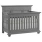 Oxford Baby Weston 2-Piece Crib and Dresser Nursery Set in Dusk Gray, , large