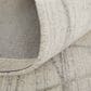 Feizy Whitton 4" x 6" Ivory and Charcoal Area Rug, , large