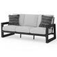 Agio Drift 5-Piece Patio Deep Seating Conversation Set in Poplin Oyster, , large