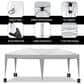 HOMLUX 10" x 20" Outdoor Pop Up Canopy Gazebo for Party in Black, , large