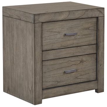 at HOME Modern Loft 2 Drawer Nightstand in Greystone, , large