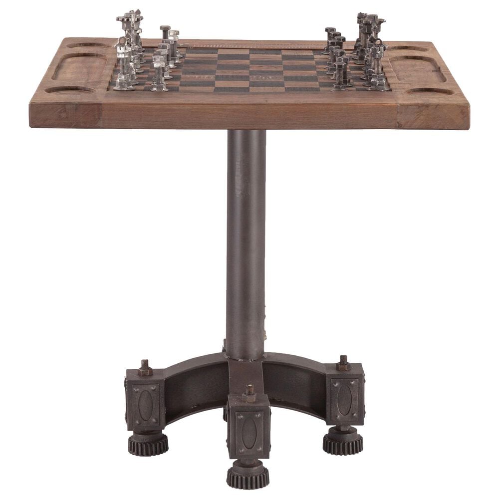 Home Trends & Design Eiffel 30" Chess Bistro Table, , large