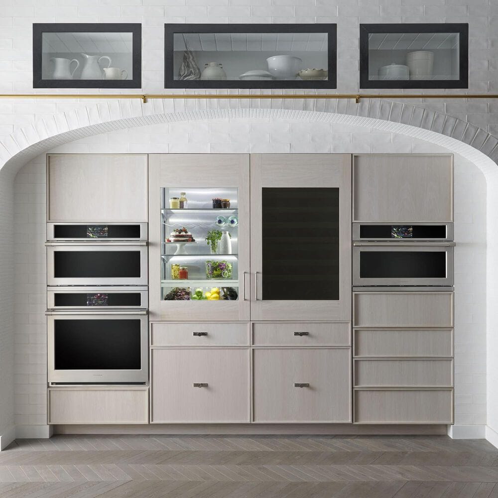 Monogram 30&quot; Fully Integrated Customizable Refrigerator with Solid Door, , large