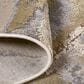 Feizy Aura Gold and Gray 12" x 15" Area Rug, , large