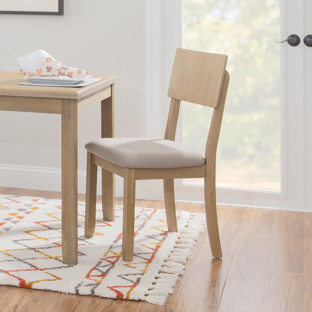 Linon Home Decor Jorissen Side Chair in Grey Wash (Set of 2), , large
