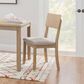 Linon Home Decor Jorissen Side Chair in Grey Wash (Set of 2), , large
