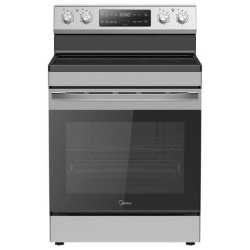 Midea 6.3 Cu. Ft. Freestanding Electric Range in Stainless Steel, , large