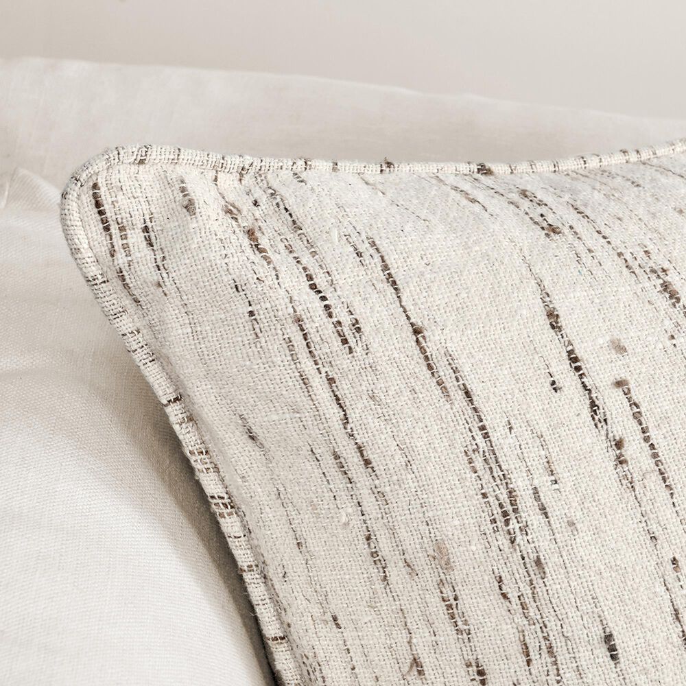 Classic Home Tavira 22&quot; Square Throw Pillow in Natural, , large