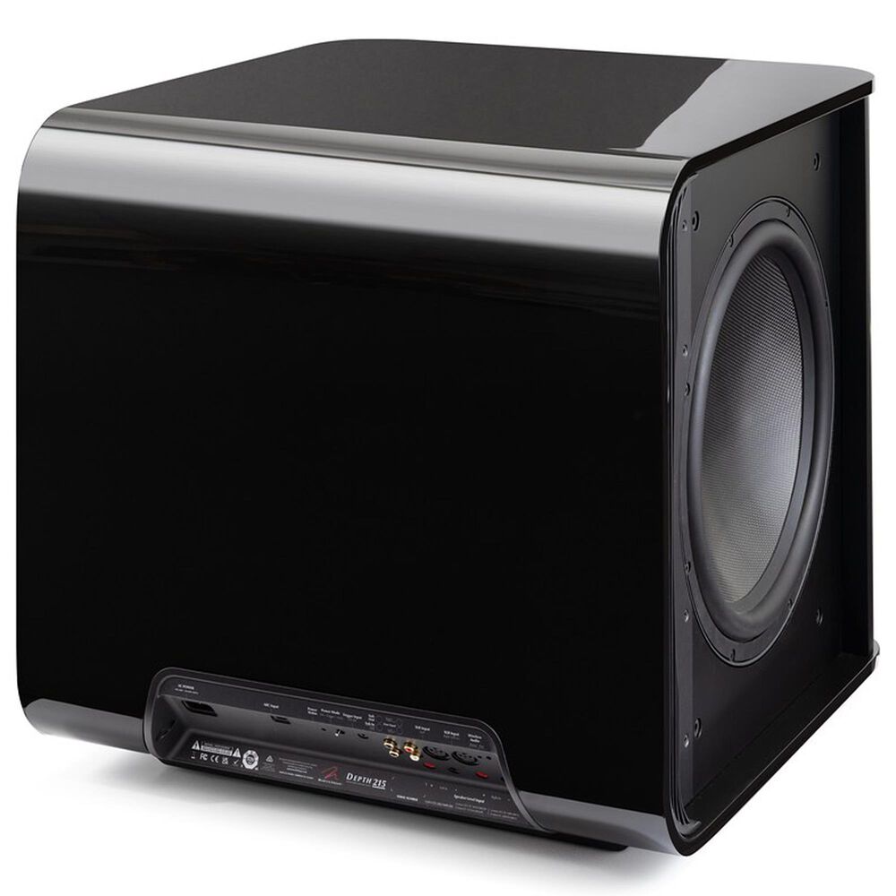 Martin Logan Depth 215 Subwoofer in Gloss Black, , large