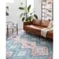 Loloi II Skye SKY-03 5" x 7"6" Turquoise and Terracotta Area Rug, , large