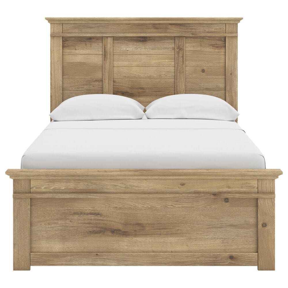 Ashley Makidern Full Storage Bed with Four Drawers in Tan, , large