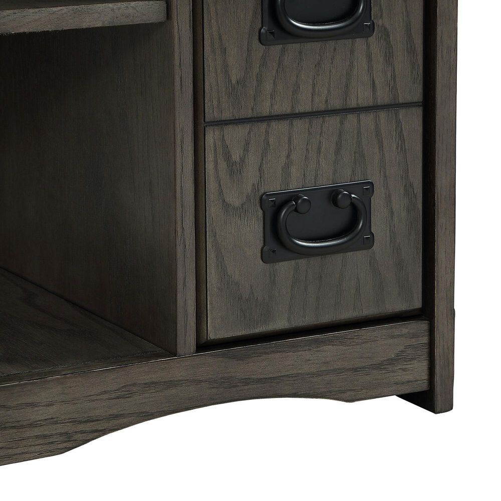 Linon Home Decor Parnell Side Table in Gray, , large