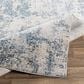 Surya Alpine ALP-2311 8"10" x 12"4" Blue, Charcoal, Medium Gray, Gray and Off-White Area Rug, , large