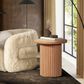 Jennifer Taylor Home Bolin Accent Side Table in Light Natural Brown, , large
