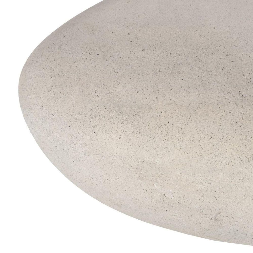 Phillips Collection River Stone Large Patio Coffee Table in Roman Stone, , large