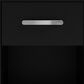 Ashley Finch 1-Drawer Nightstand in Matte Black, , large
