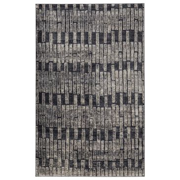 Feizy Kano 5"3" x 7"6" Charcoal Area Rug, , large