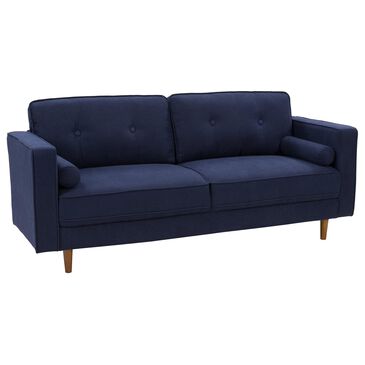 CorLiving Mulberry Stationary Sofa in Navy Blue, , large