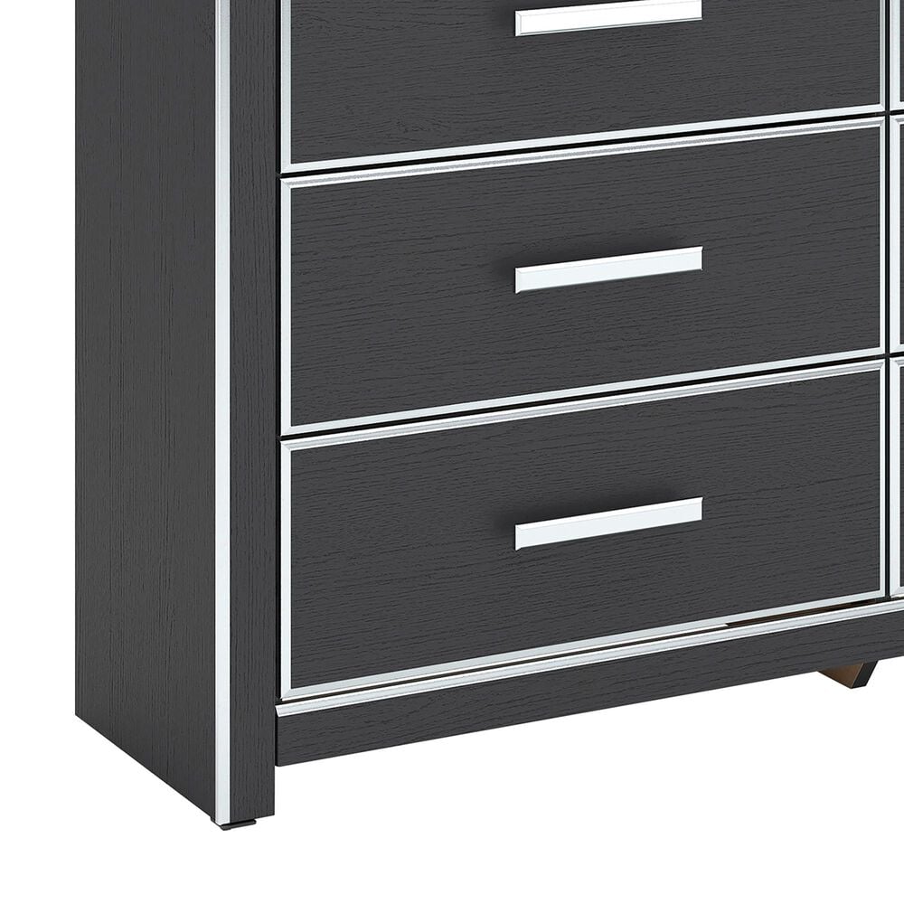 Ashley Zuraleus 3-Piece Queen Panel Bedroom Set in Matte Black, , large