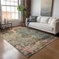 Dalyn Rug Company Nouveau NV22 10" x 14" Sage Indoor/Outdoor Area Rug, , large