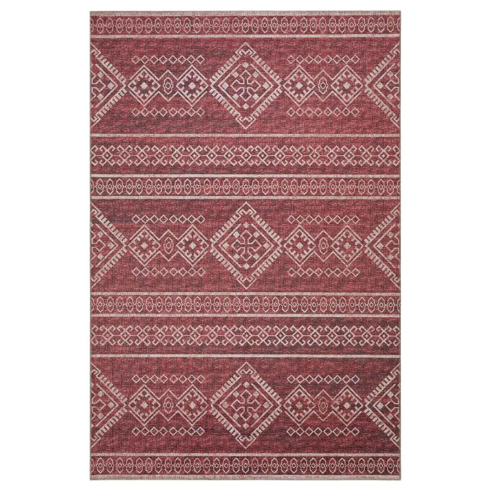 Dalyn Rug Company Sedona SN14 9" x 12" Paprika Indoor/Outdoor Area Performance Rug, , large
