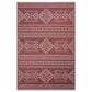 Dalyn Rug Company Sedona SN14 9" x 12" Paprika Indoor/Outdoor Area Performance Rug, , large