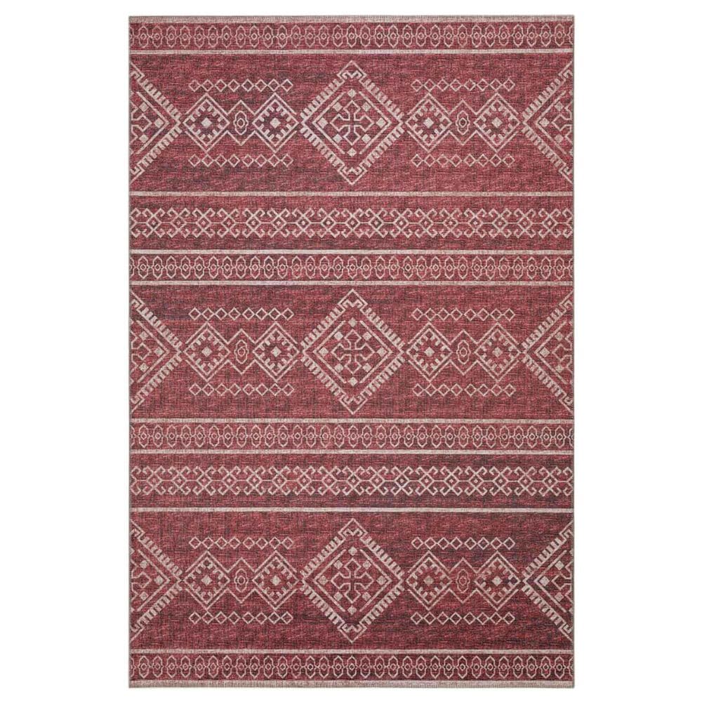 Dalyn Rug Company Sedona SN14 9" x 12" Paprika Indoor/Outdoor Area Performance Rug, , large