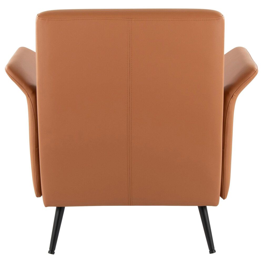 Lumisource Petal Accent Chair in Camel, , large