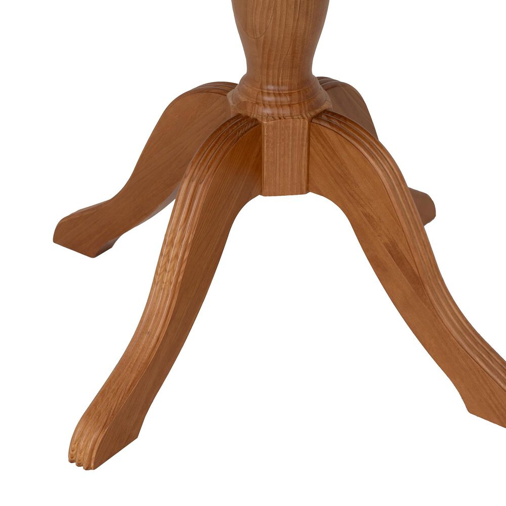 Linon Home Decor Tobin Dining Table in Caramel - Table Only, , large