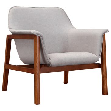 Dayton Miller Accent Chair in Grey, , large
