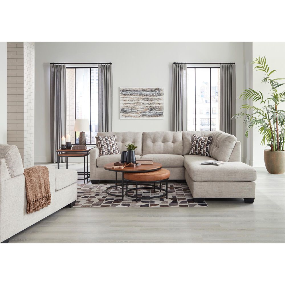 Ashley Mahoney Chaise in Pebble, , large