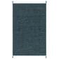 Safavieh Montauk 4" x 6" Blue and Black Area Rug, , large