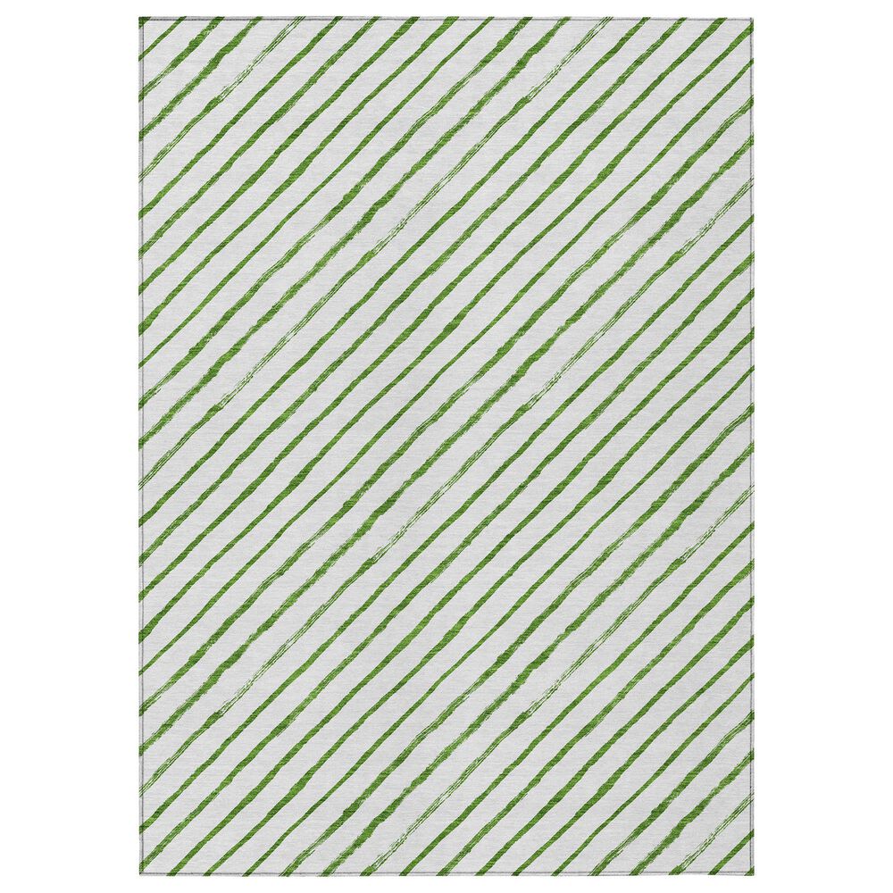 Dalyn Rug Company Wonderland WN27 3" x 5" Green Indoor/Outdoor Area Rug, , large